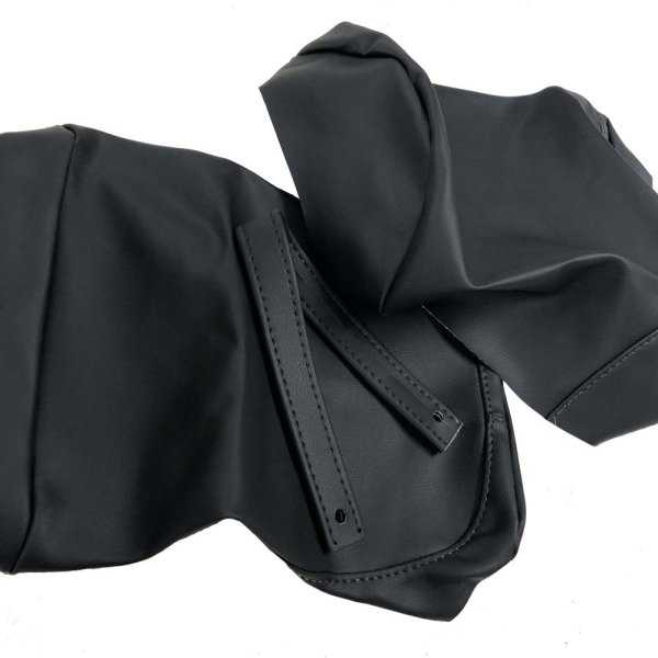 画像2: Cifmo(シフモ) GSX750R(GR71) シートカバー 黒 張替タイプ 安心の日本製 高品質 シートリペア CIF-77164 【送料無料 一部地域除く】 (2)