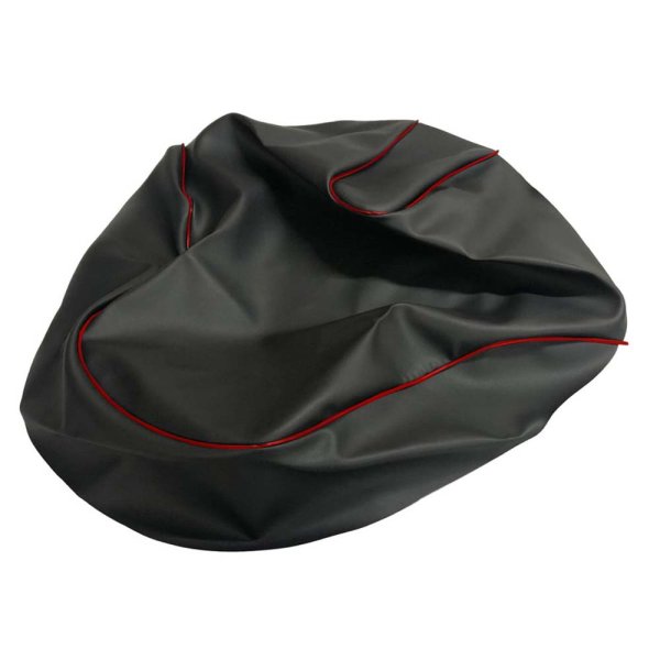 画像4: Cifmo(シフモ) レッツ4 シートカバー 黒カバー 赤パイピング 張替タイプ 安心の日本製 高品質 シートリペア CIF-77294 【送料無料 一部地域除く】 (4)