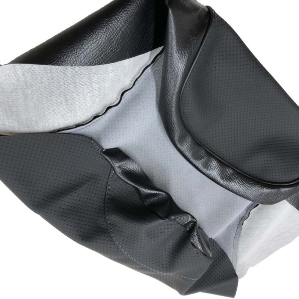 画像2: Cifmo(シフモ) GSX400インパルス 後期(GK79A) シートカバー 黒 張替タイプ 安心の日本製 高品質 シートリペア CIF-77348 【送料無料 一部地域除く】 (2)