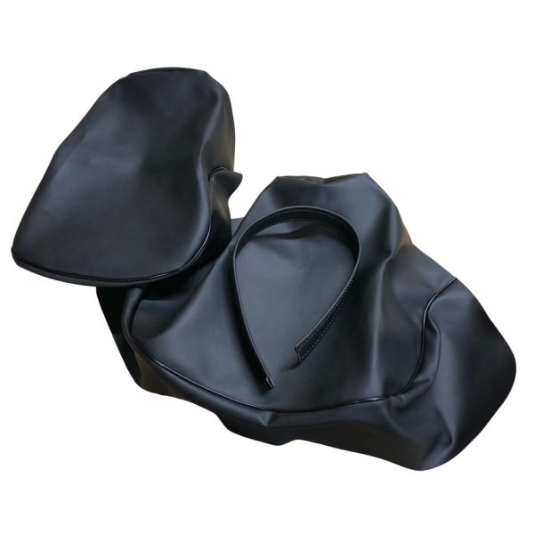 画像2: Cifmo(シフモ) イントルーダー　250LC　前後 シートカバー 黒 張替タイプ 安心の日本製 高品質 シートリペア CIF-78239 【送料無料 一部地域除く】 (2)