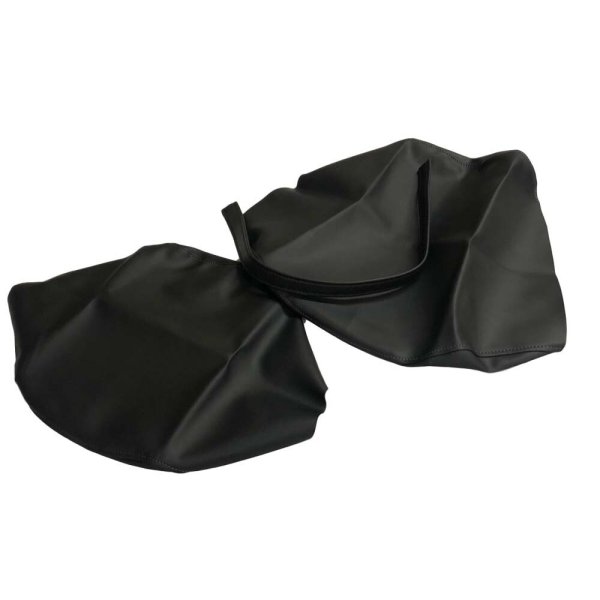 画像2: Cifmo(シフモ) ST250 セパレート　前後 シートカバー 黒 張替タイプ 安心の日本製 高品質 シートリペア CIF-78246 【送料無料 一部地域除く】 (2)