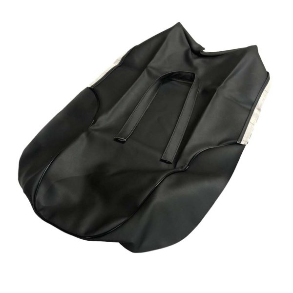 画像2: Cifmo(シフモ) GS125 中国製 シートカバー 黒 張替タイプ 安心の日本製 高品質 シートリペア CIF-78222 【送料無料 一部地域除く】 (2)