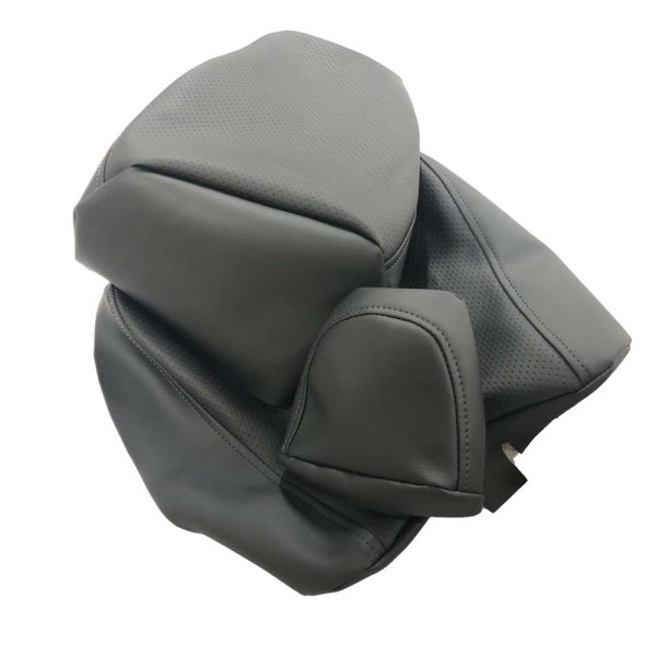 画像2: Cifmo(シフモ) GS1200SS 3点セット シートカバー 黒 張替タイプ 安心の日本製 高品質 シートリペア CIF-78574 【送料無料 一部地域除く】 (2)