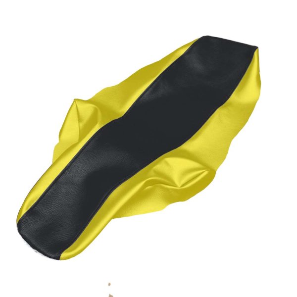 画像2: Cifmo(シフモ) DR-Z400 (SK43A　SK44A) シートカバー 黒/黄 張替タイプ 安心の日本製 高品質 シートリペア CIF-78376 【送料無料 一部地域除く】 (2)