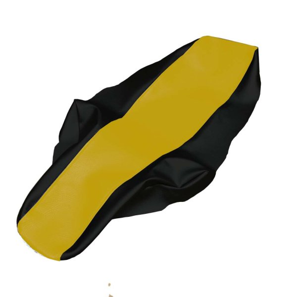 画像2: Cifmo(シフモ) DR-Z400 (SK43A　SK44A) シートカバー 黄/黒 張替タイプ 安心の日本製 高品質 シートリペア CIF-78345 【送料無料 一部地域除く】 (2)