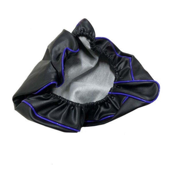 画像2: Cifmo(シフモ) アドレスV100(CE11A) シートカバー 黒カバー 青パイピング  被せタイプ 安心の日本製 高品質 シートリペア CIF-77560 【送料無料 一部地域除く】 (2)