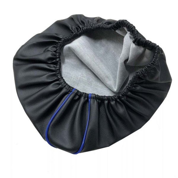 画像2: Cifmo(シフモ) セピア(CA1EA) シートカバー 黒カバー 青パイピング  被せタイプ 安心の日本製 高品質 シートリペア CIF-77645 【送料無料 一部地域除く】 (2)