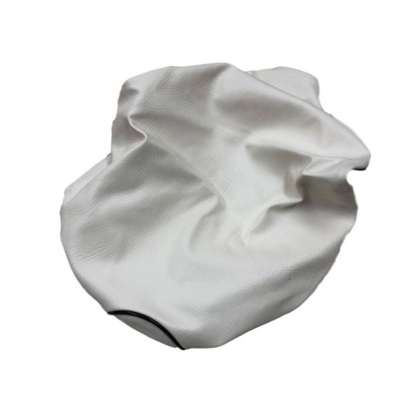 画像2: Cifmo(シフモ) ZZ(CA1PB) シートカバー 白カバー 黒パイピング  被せタイプ 安心の日本製 高品質 シートリペア CIF-77713 【送料無料 一部地域除く】 (2)