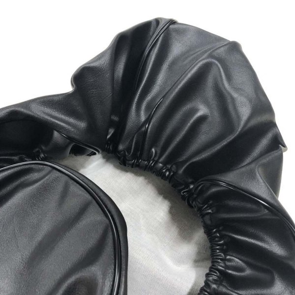 画像2: Cifmo(シフモ) アドレスV125 シートカバー 黒  被せタイプ 安心の日本製 高品質 シートリペア CIF-77867 【送料無料 一部地域除く】 (2)