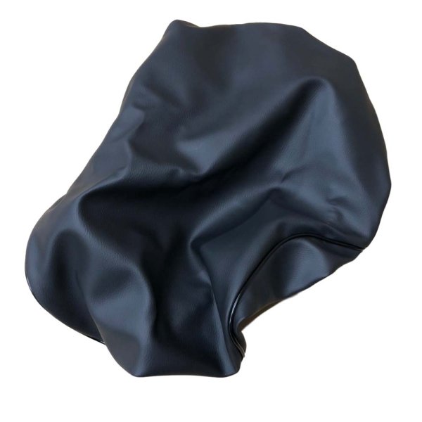 画像2: Cifmo(シフモ) レッツ2 シートカバー 黒  被せタイプ 安心の日本製 高品質 シートリペア CIF-77980 【送料無料 一部地域除く】 (2)