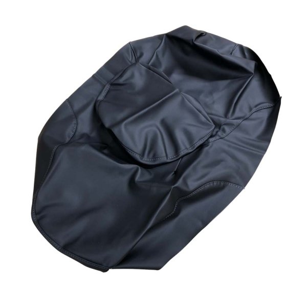 画像2: Cifmo(シフモ) シム125(SYM)(RV125JP) シートカバー 黒 張替タイプ 安心の日本製 高品質 シートリペア CIF-78901 【送料無料 一部地域除く】 (2)