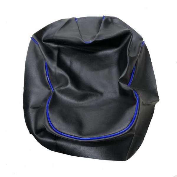 画像2: Cifmo(シフモ) アプリオ(4JP) シートカバー 黒カバー 青パイピング 張替タイプ 安心の日本製 高品質 シートリペア CIF-79113 【送料無料 一部地域除く】 (2)