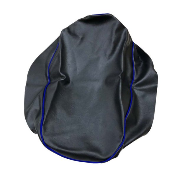 画像2: Cifmo(シフモ) (3VR)アクシス90(AXIS) シートカバー 黒カバー 青パイピング 張替タイプ 安心の日本製 高品質 シートリペア CIF-79564 【送料無料 一部地域除く】 (2)