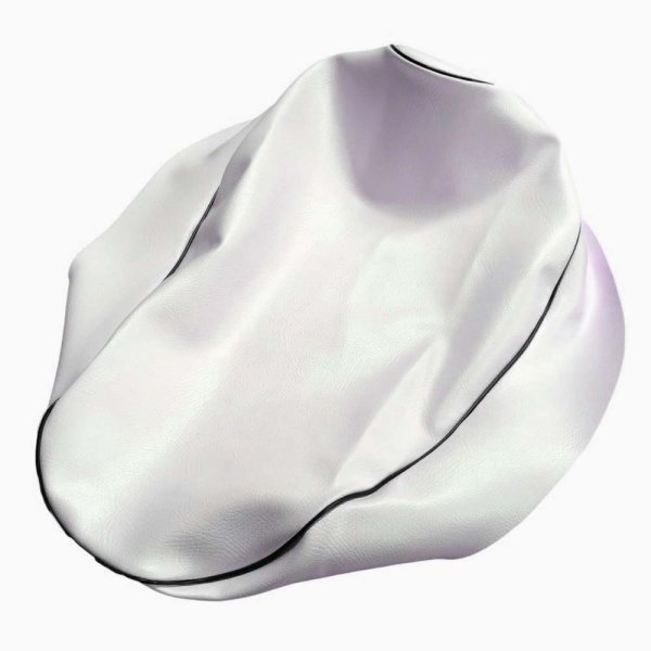 画像2: Cifmo(シフモ) (3VR)アクシス90(AXIS) シートカバー 白カバー 黒パイピング 張替タイプ 安心の日本製 高品質 シートリペア CIF-79571 【送料無料 一部地域除く】 (2)