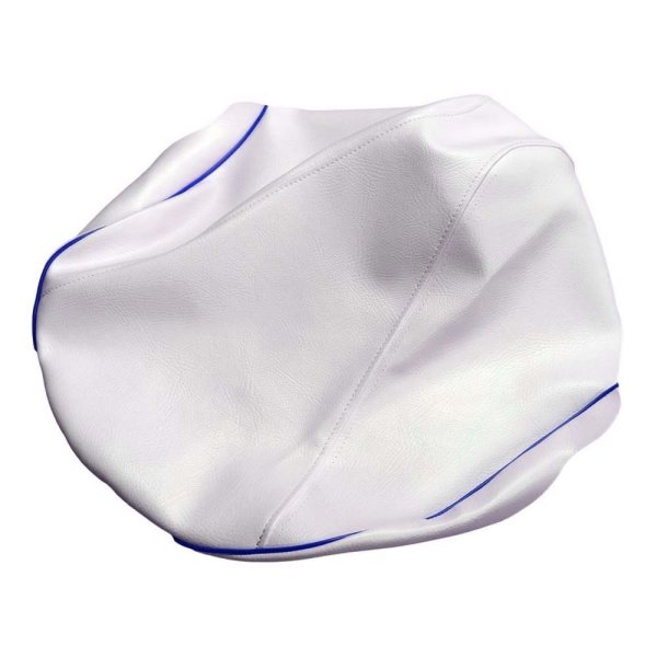 画像2: Cifmo(シフモ) (5AU)ビーノ シートカバー 白カバー 青パイピング 張替タイプ 安心の日本製 高品質 シートリペア CIF-79724 【送料無料 一部地域除く】 (2)