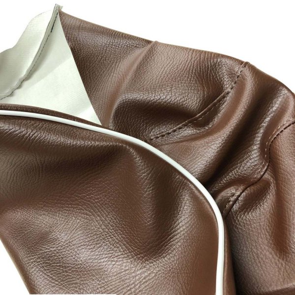 画像2: Cifmo(シフモ) (5AU)ビーノ シートカバー 茶 張替タイプ 安心の日本製 高品質 シートリペア CIF-79731 【送料無料 一部地域除く】 (2)