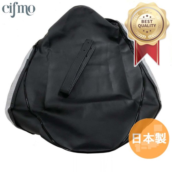 画像1: Cifmo(シフモ) チャッピー80 シートカバー 黒 張替タイプ 安心の日本製 高品質 シートリペア CIF-79793 【送料無料 一部地域除く】 (1)