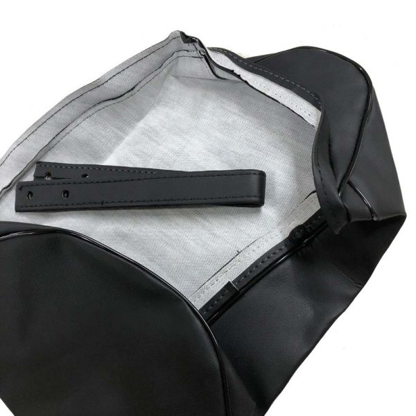 画像2: Cifmo(シフモ) チャッピー80 シートカバー 黒 張替タイプ 安心の日本製 高品質 シートリペア CIF-79793 【送料無料 一部地域除く】 (2)