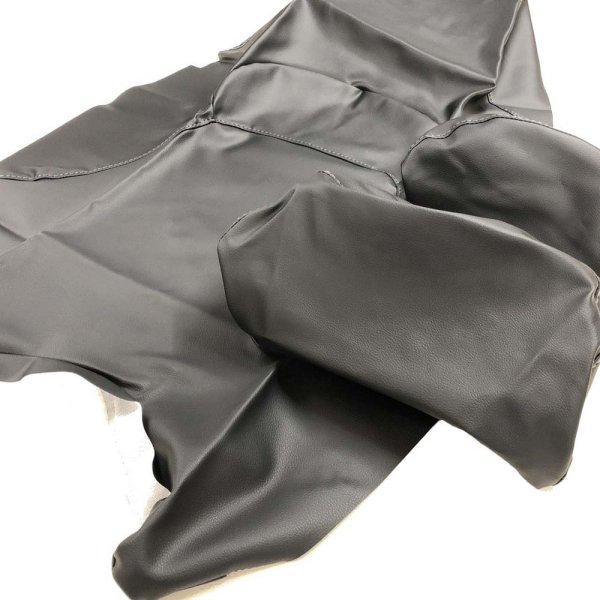 画像2: Cifmo(シフモ) (5CP)マジェスティー125 シートカバー 黒 張替タイプ 安心の日本製 高品質 シートリペア CIF-80041 【送料無料 一部地域除く】 (2)