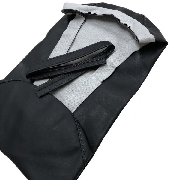 画像2: Cifmo(シフモ) XT500 シートカバー 黒 張替タイプ 安心の日本製 高品質 シートリペア CIF-80225 【送料無料 一部地域除く】 (2)