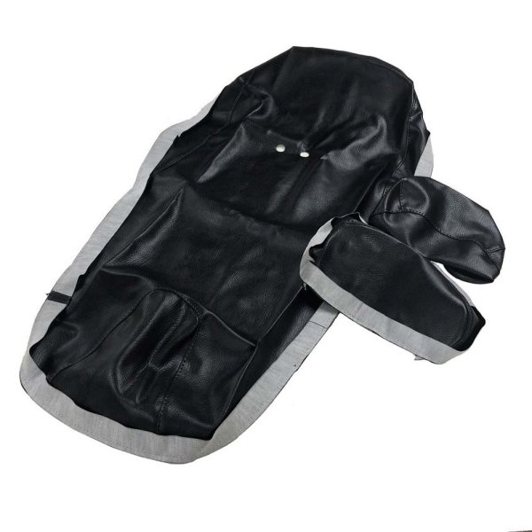 画像3: Cifmo(シフモ) マグザム シートカバー 黒 張替タイプ 安心の日本製 高品質 シートリペア CIF-80331 【送料無料 一部地域除く】 (3)