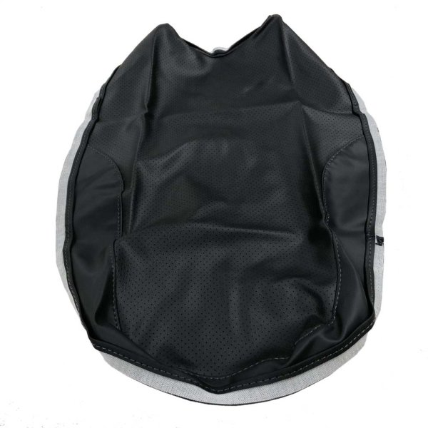 画像2: Cifmo(シフモ) YBR125 シートカバー 黒 張替タイプ 安心の日本製 高品質 シートリペア CIF-80485 【送料無料 一部地域除く】 (2)