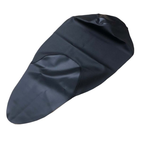 画像2: Cifmo(シフモ) エアロックス125/155　(型式GDR125/155)  2017-2020/NVX125/155  2017-2020 シートカバー 黒/エンボス黒ツートン 張替タイプ 安心の日本製 高品質 シートリペア CIF-81697 【送料無料 一部地域除く】 (2)