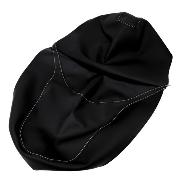 画像2: Cifmo(シフモ) マジェスティS155(XC155) シートカバー 黒/ステッチ白 張替タイプ 安心の日本製 高品質 シートリペア CIF-82557 【送料無料 一部地域除く】 (2)