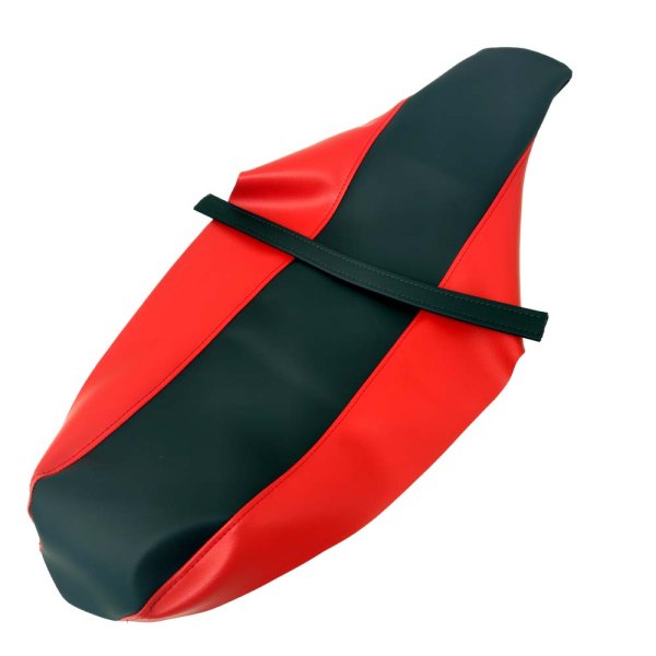 画像2: Cifmo(シフモ) WR250RX シートカバー 黒　赤ツートン/ステッチ赤 張替タイプ 安心の日本製 高品質 シートリペア CIF-82663 【送料無料 一部地域除く】 (2)