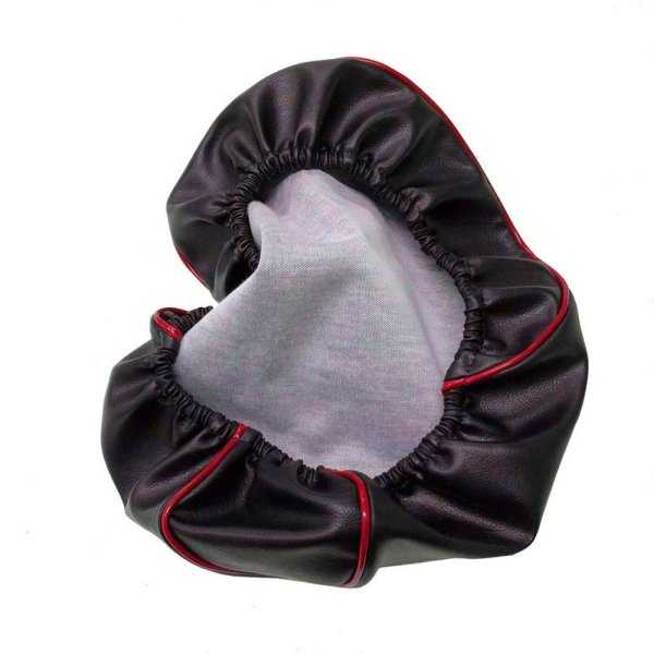 画像2: Cifmo(シフモ) アプリオ(4JP) シートカバー 黒カバー 赤パイピング  被せタイプ 安心の日本製 高品質 シートリペア CIF-80515 【送料無料 一部地域除く】 (2)