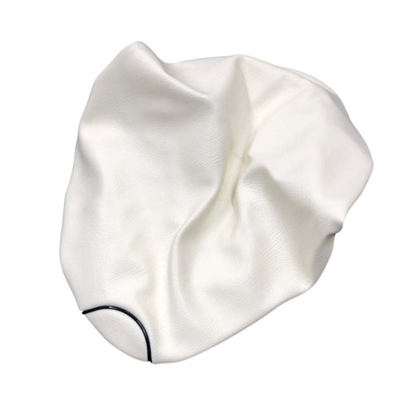 画像2: Cifmo(シフモ) アプリオ(4JP) シートカバー 白カバー 黒パイピング  被せタイプ 安心の日本製 高品質 シートリペア CIF-80539 【送料無料 一部地域除く】 (2)