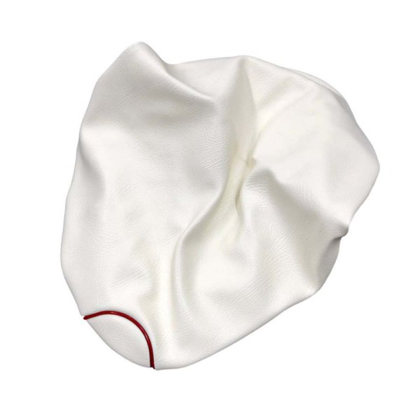 画像2: Cifmo(シフモ) アプリオ(4JP) シートカバー 白カバー 赤パイピング  被せタイプ 安心の日本製 高品質 シートリペア CIF-80546 【送料無料 一部地域除く】 (2)