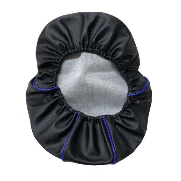 画像2: Cifmo(シフモ) ジョグ(3KJ) シートカバー 黒カバー 青パイピング  被せタイプ 安心の日本製 高品質 シートリペア CIF-80614 【送料無料 一部地域除く】 (2)