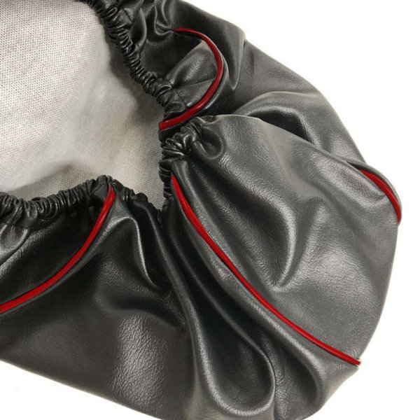 画像2: Cifmo(シフモ) スーパージョグ(3YK) シートカバー 黒カバー 赤パイピング  被せタイプ 安心の日本製 高品質 シートリペア CIF-80669 【送料無料 一部地域除く】 (2)