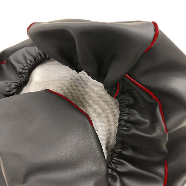 画像2: Cifmo(シフモ) (3VR)アクシス90(AXIS) シートカバー 黒カバー 赤パイピング  被せタイプ 安心の日本製 高品質 シートリペア CIF-80812 【送料無料 一部地域除く】 (2)