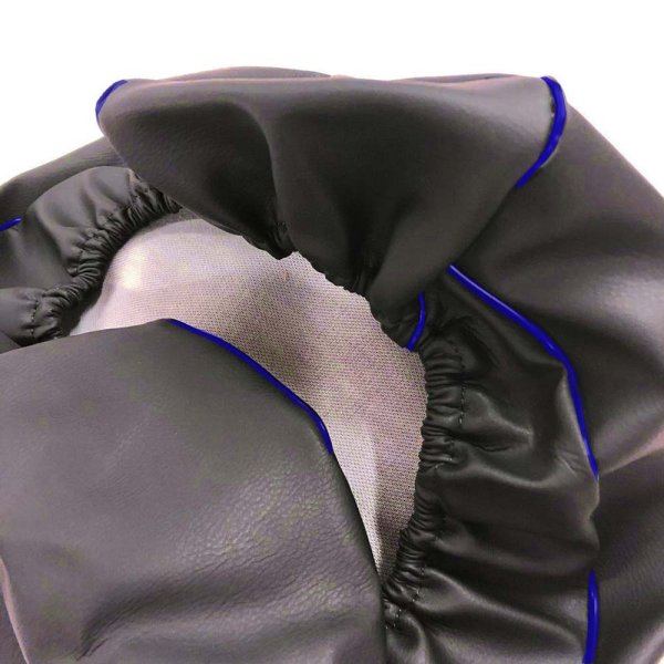 画像2: Cifmo(シフモ) (3VR)アクシス90(AXIS) シートカバー 黒カバー 青パイピング  被せタイプ 安心の日本製 高品質 シートリペア CIF-80829 【送料無料 一部地域除く】 (2)