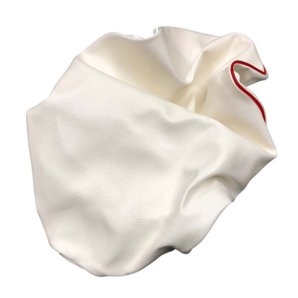 画像2: Cifmo(シフモ) (3VR)アクシス90(AXIS) シートカバー 白カバー 赤パイピング  被せタイプ 安心の日本製 高品質 シートリペア CIF-80843 【送料無料 一部地域除く】 (2)