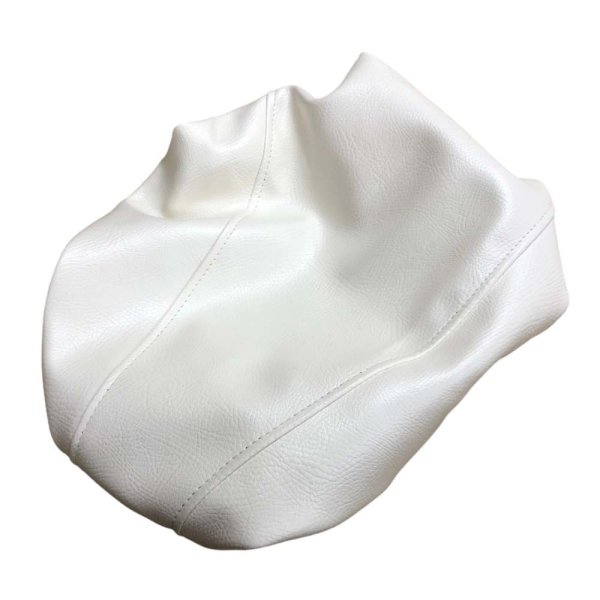 画像2: Cifmo(シフモ) (5AU)ビーノ シートカバー 白カバー 赤パイピング  被せタイプ 安心の日本製 高品質 シートリペア CIF-80973 【送料無料 一部地域除く】 (2)