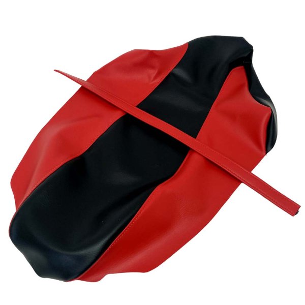 画像2: Cifmo(シフモ) XR250 MD30 2007年 後期型 シートカバー 黒/ステッチ赤 張替タイプ 安心の日本製 高品質 シートリペア CIF-81963 【送料無料 一部地域除く】 (2)