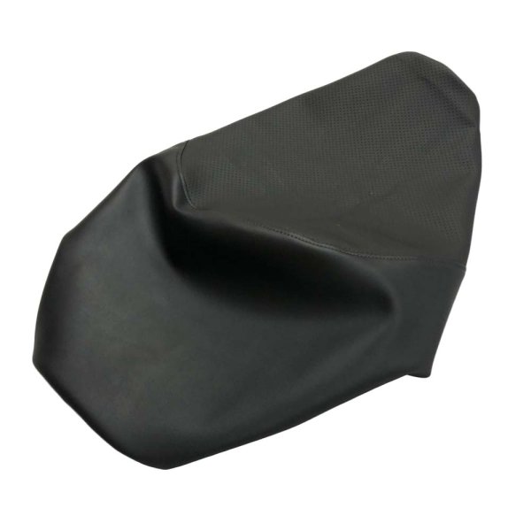 画像2: Cifmo(シフモ) Z900RS    (2018-2020)(2BL-ZR900C )前後ツートン仕様 シートカバー エンボス黒/黒ツートン 張替タイプ 安心の日本製 高品質 シートリペア CIF-76242 【送料無料 一部地域除く】 (2)