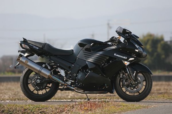 画像1: アールズギア(r's gear)    ZZR1400/Ninja ZX-14（06〜07年式） ワイバン フルエキゾーストマフラー (1)