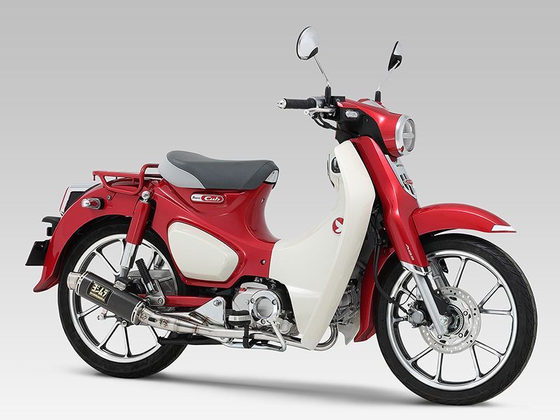 ヨシムラ Super Cub C125 マフラー フルエキゾーストマフラー 機械曲 GP-MAGNUMサイクロン EXPORT SPEC 政府認証