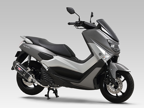 ヨシムラ NMAX NMAX155 マフラー フルエキゾーストマフラー 機械曲 R-77S サイクロン カーボンエンド EXPORT SPEC 政府認証