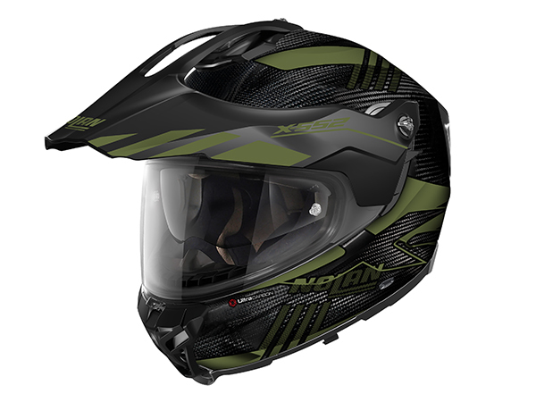 デイトナ NOLAN? X-552 ULTRA CARBON WINGSUIT ダークグリーン/27 ヘルメット