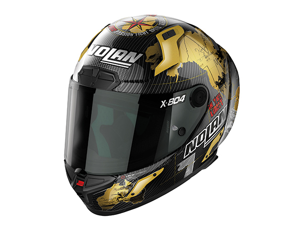 デイトナ NOLAN? X-804RS ULTRA CARBON CHECA ゴールド/25 ヘルメット