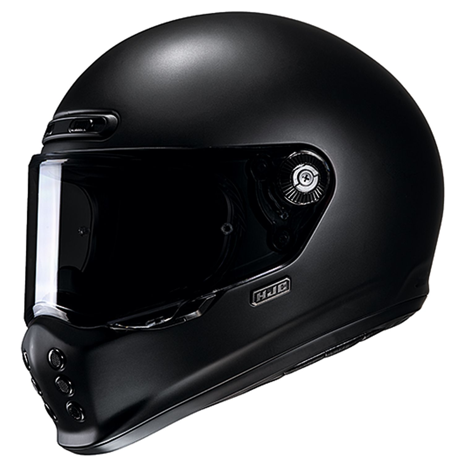 RSタイチ HJH248｜V10 ソリッド SEMI FLAT BLACK ヘルメット