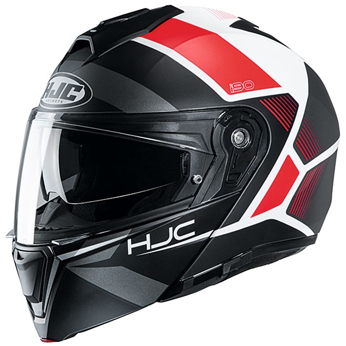 RSタイチ HJH190｜i90 ホレン BLACK/RED(MC1SF) ヘルメット